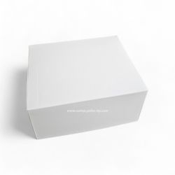 Картонена кутия за 4 парчета торта БЯЛА   16*14*8 см - 25 бр / 250 бр.