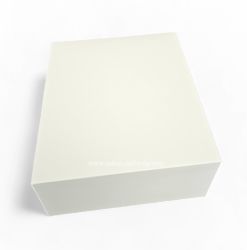 Картонена кутия за  торта БЯЛА  ВИСОКА,  32*32*12 см  - 25 бр / 75 бр..