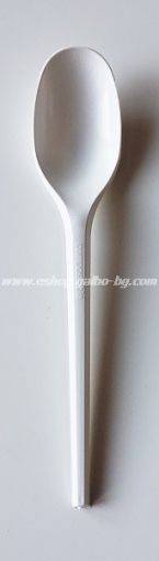 Биоразградима лъжица PLA 16,5 см 50 бр