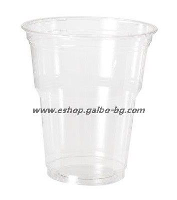 Прозрачна (РЕТ) чаша 12 oz (300 мл) Special, 50 бр.