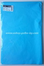 Тишу хартия 50х76 см, тюркоазеносиня, 20 листа