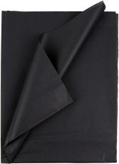 Тишу хартия 50х76 см, черна, 20 листа