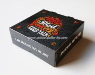 Картонена  кутия за картофки "Take me Away", 13*13*5 см  25 бр / 450 бр