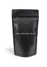 Дойпак черен матов плик с цип 25, 100 бр / 2000 бр  КОД 2048