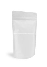 Дойпак бял матов плик с цип 75, 160*80*270 мм, РЕТ12/AL8/PE90  100 бр / 1000 бр  КОД 2035