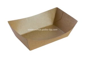  Крафт трей  среден   -   135/85/50 мм, 200 бр / 1000 бр   