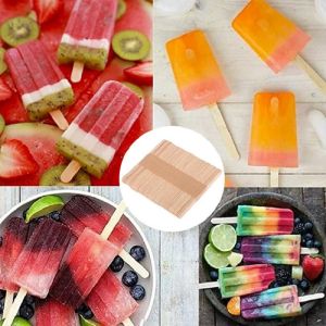 Дървени клечки за сладолед 65х10х2 мм 200х50 бр