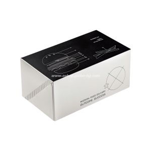 Картонена кутия двоен бургер "Easy Eats", 210x125x100 mm, 25 бр / 100 бр