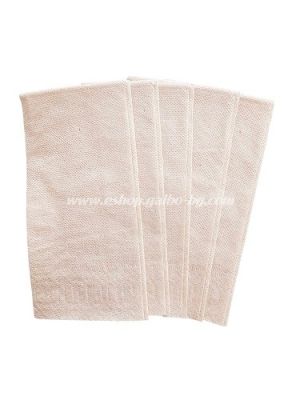 Салфетки СВЕТЛО КАФЯВИ 1/8, 33 см, 250 бр в пакет / 2000 бр в чувал