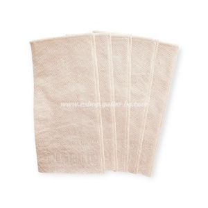 Салфетки СВЕТЛО КАФЯВИ 1/8, 33 см, 250 бр в пакет / 2000 бр в чувал