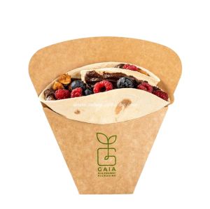 Картонен джоб за палачинки GAIA LINE - 50 бр / 1000 бр