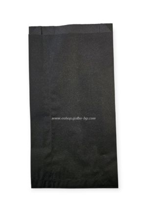 Хартиен плик за сандвичи 16/5/31 см черен маслоустойчив  - 1000 бр