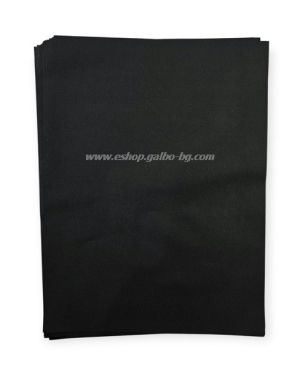 Хартия за сервиране и презентация, черна маслоустойчива  25*35 см - 500 бр