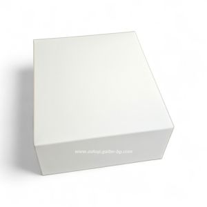 Картонена кутия за 6 парчета торта БЯЛА   16*19*8 см - 25 бр / 250 бр.