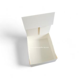 Картонена кутия за 6 парчета торта БЯЛА   16*19*8 см - 25 бр / 250 бр.