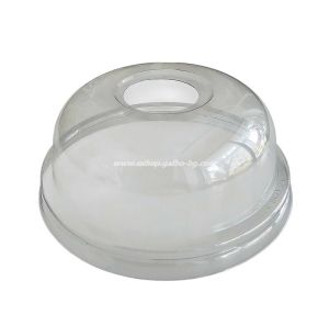 Капак за картонена чаша 90 мм, тип Бомбе с  отвор   100 бр / 2000 бр