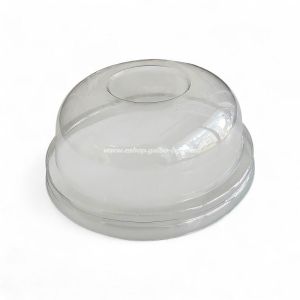 Капак за картонена чаша 90 мм, тип Бомбе  без отвор   100 бр / 2000 бр