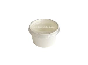 Картонена бяла сосиера 60 мл (2 oz)  с  капак  100 бр / 1000 бр