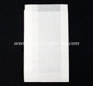 Хартиен плик за сандвичи 12/5/21 см бял маслоустойчив  - 1000 бр