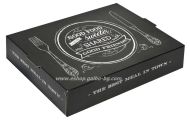Картонена кутия за храна "Best Meal" 23*16.5*5 см  - 25 бр / 325 бр
