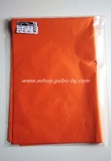 Тишу хартия 50х76 см, шафран, 20 листа